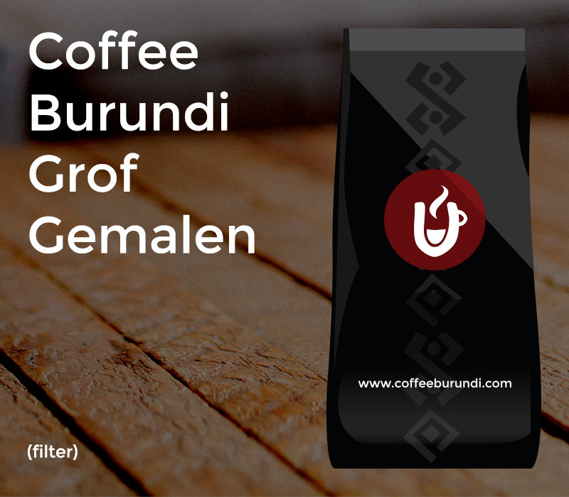 Coffee Burundi Grof Gemalen